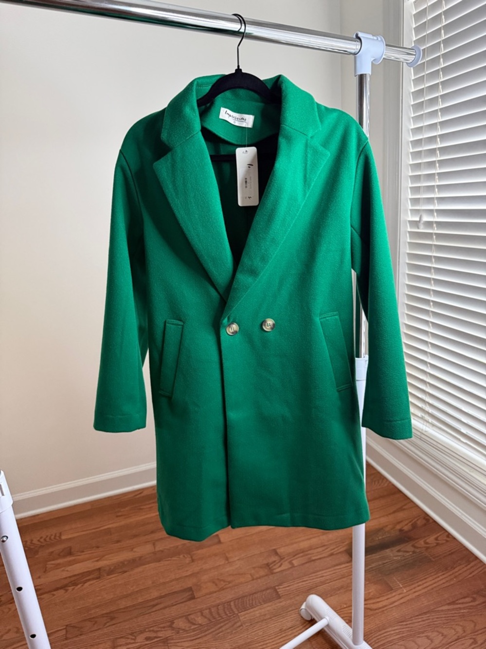 Impressions Green Pea Coat